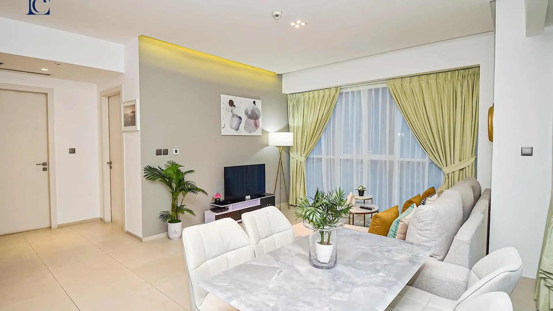 Luxury Escapes - 1Br Apt With Balcony - West Avenue Marina Dubaj Apartman